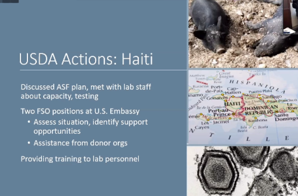 African Swine Fever: Preparing for ASF