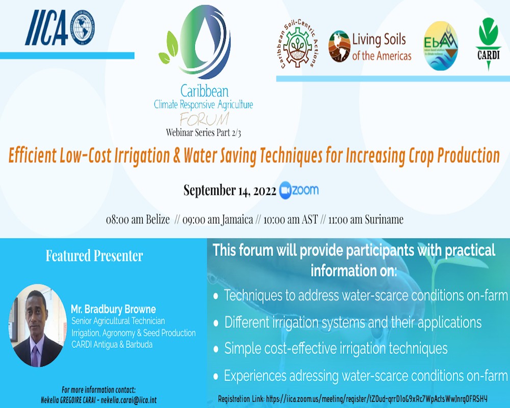 Foro Caribeño de Agricultura Adaptada al Clima Edición 2022