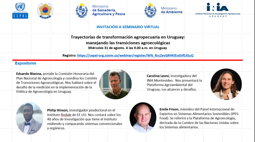 Trayectorias de transformación agropecuaria en Uruguay: manejando las transiciones agroecológicas