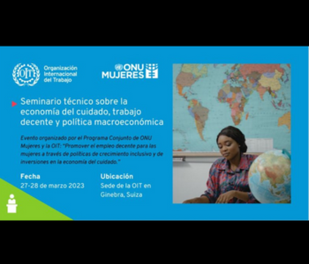Seminario técnico sobre la economía del cuidado, trabajo decente y política macroeconómica.