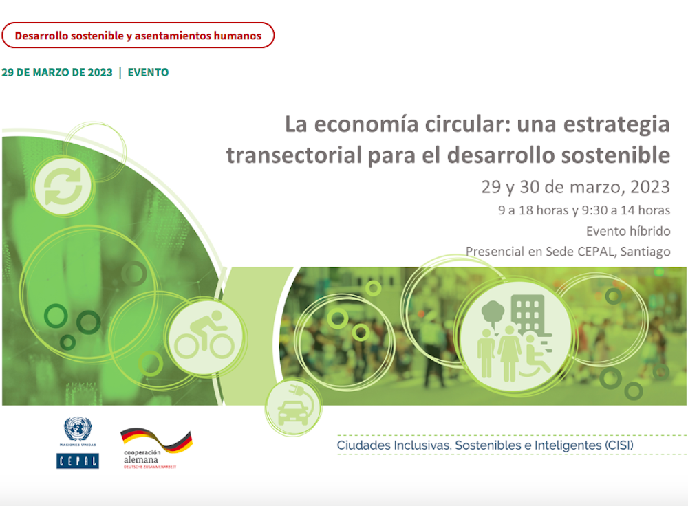 La Economía Circular: una estrategia transectorial para el desarrollo sostenible