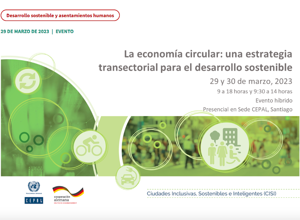 The Circular Economy: a cross-sectoral strategy for sustainable development (ES)