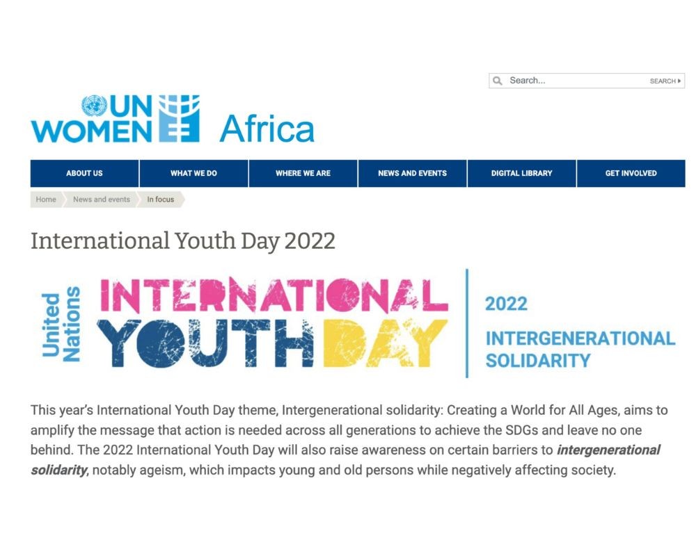 International Youth Day 2022 Africa