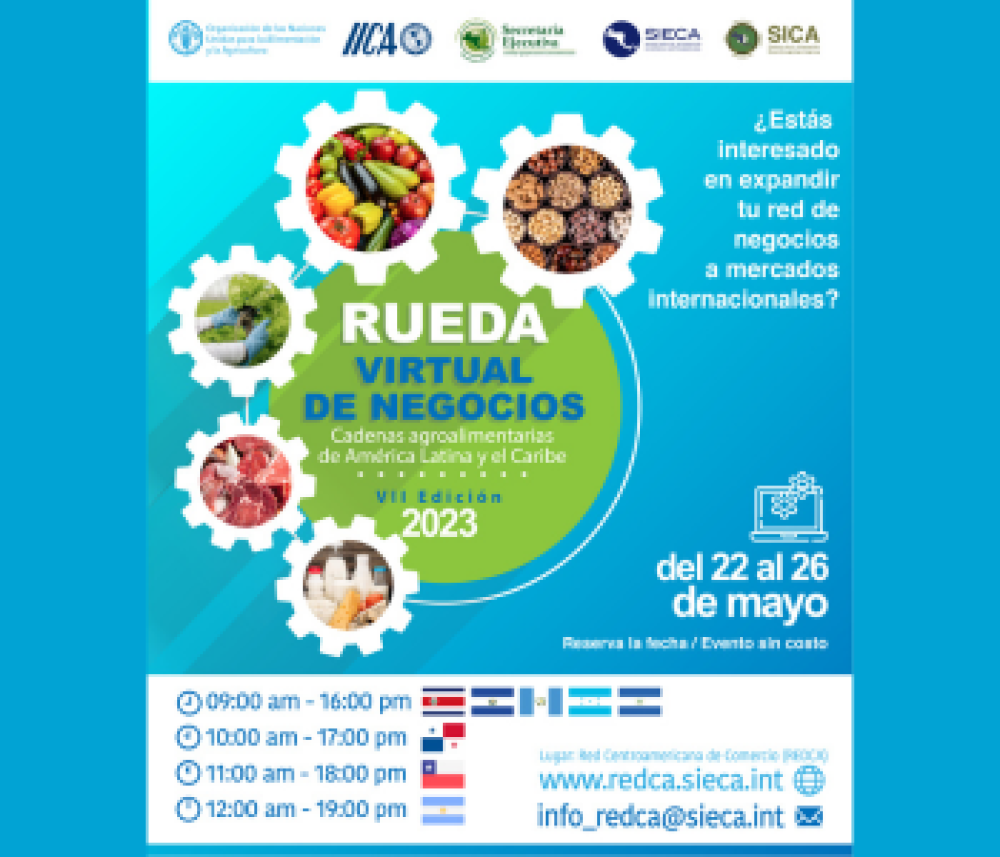 Séptima Rueda Virtual de Negocios: Cadenas agroalimentarias de América Latina y el Caribe