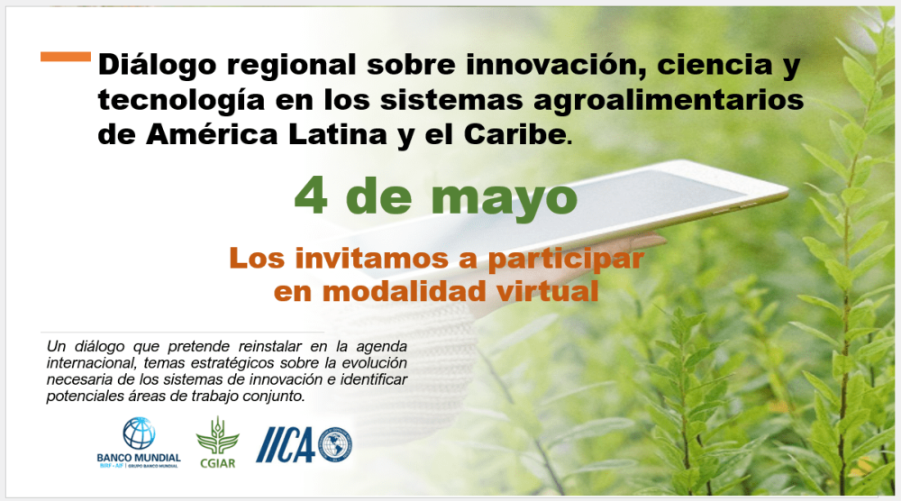 Regional dialogue on science, technology and innovation in the agrifood systems of Latin America  and the Caribbean