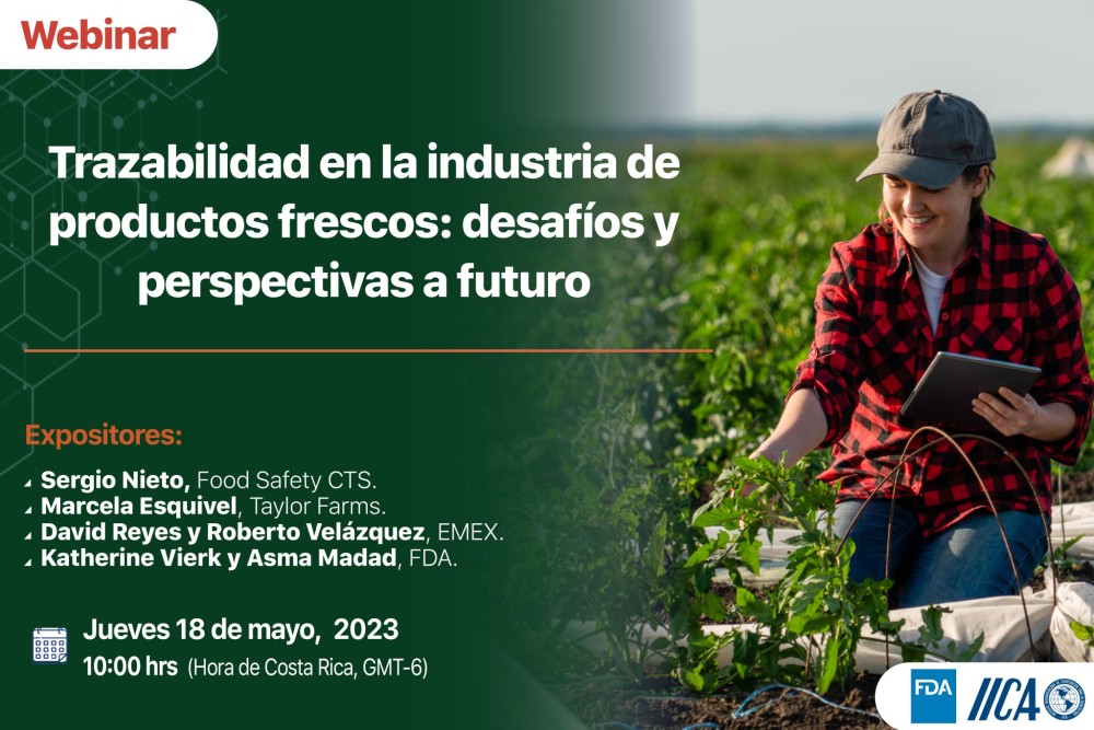 Seminario web: Trazabilidad en la industria de productos frescos: desafíos y perspectivas a futuro