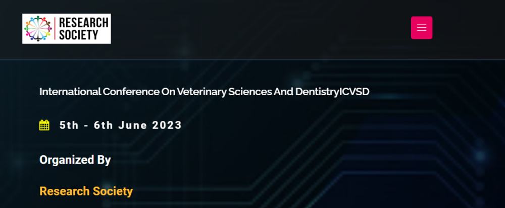 International Conference on Veterinary Sciences and Dentistry (ICVSD-2023) Jamaica
