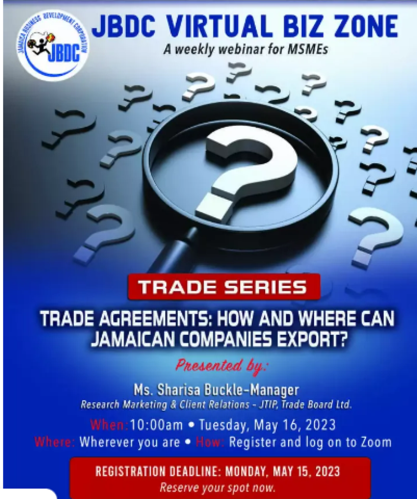Trade Agreements: How and where can Jamaican companies export?