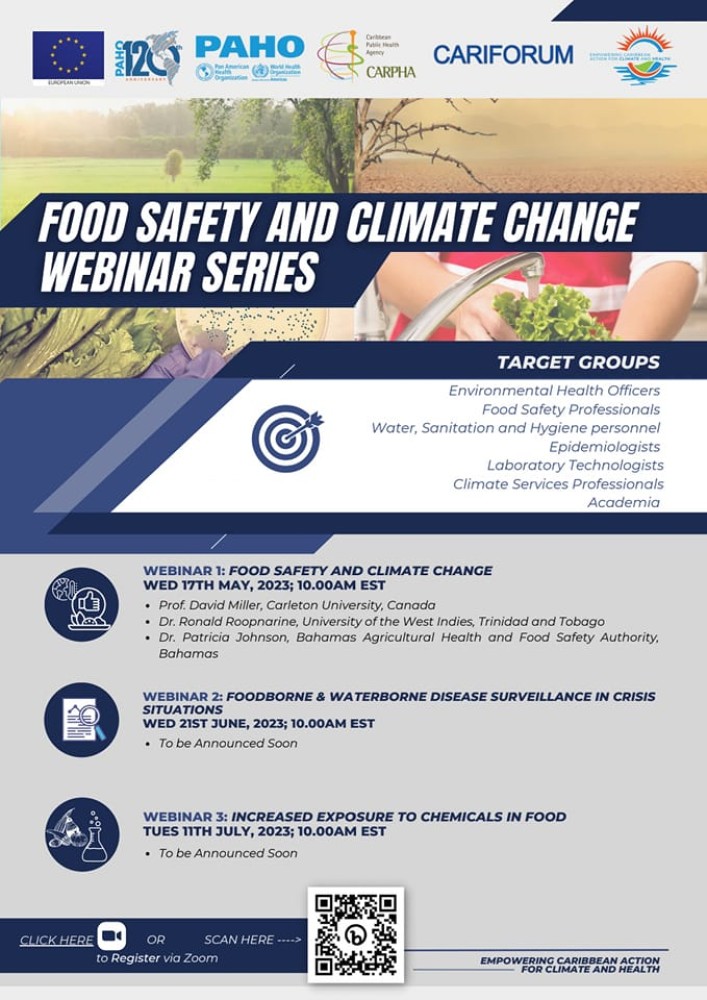 Webinar Food Safety and Climate Change
