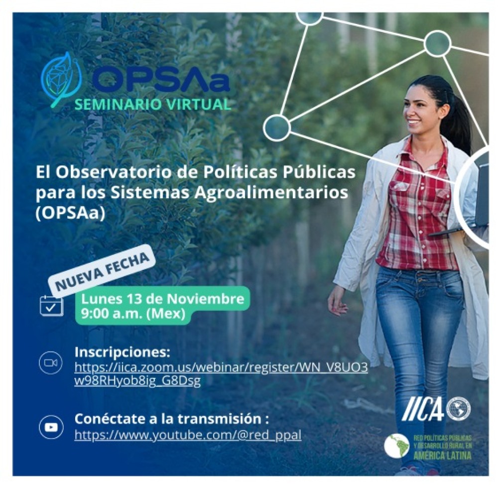 El Observatorio de Políticas Públicas para los Sistemas Agroalimentarios (OPSAa)