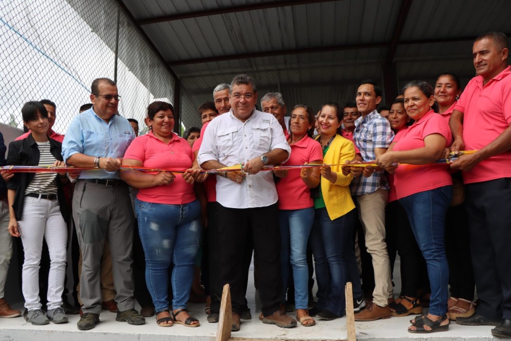 Inauguración Centro de Desarrollo Productivo Agropecuario Comunitario El Carmen - Manabí