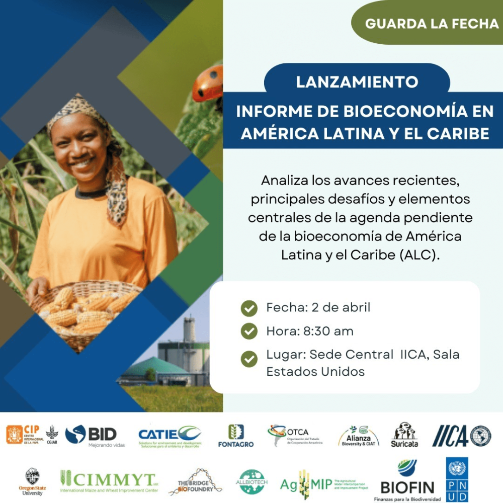 The launch of the first edition of the "Report on the Situation and Prospects of the Bioeconomy in Latin America and the Caribbean (LAC)"