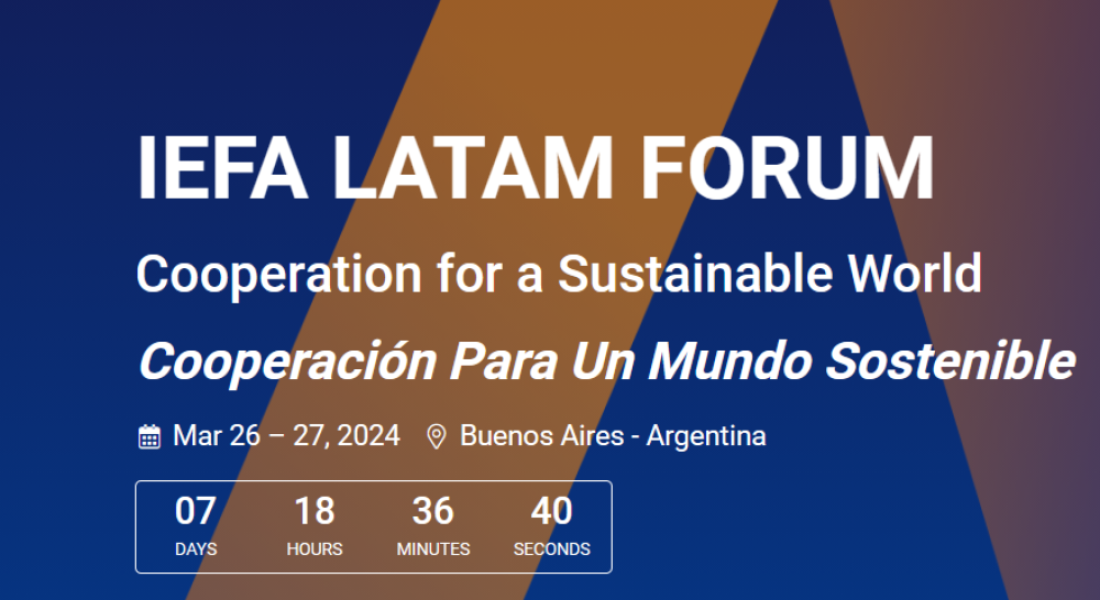 IEFA LATAM FORUM: Cooperation for a Sustainable World