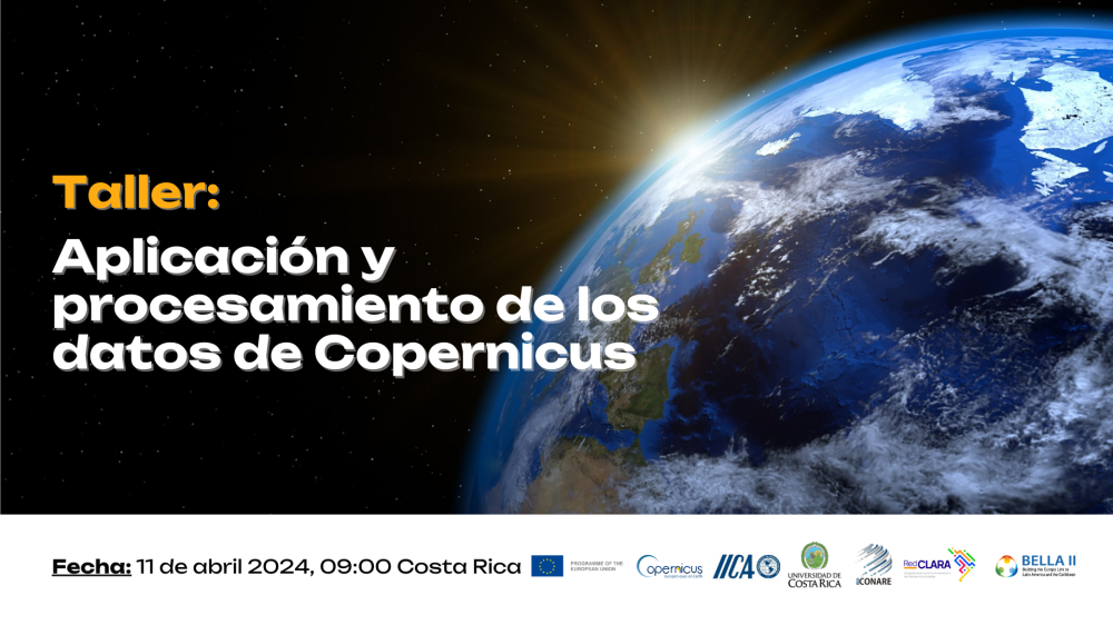 Taller: Aplicación y procesamiento de los datos de Copernicus