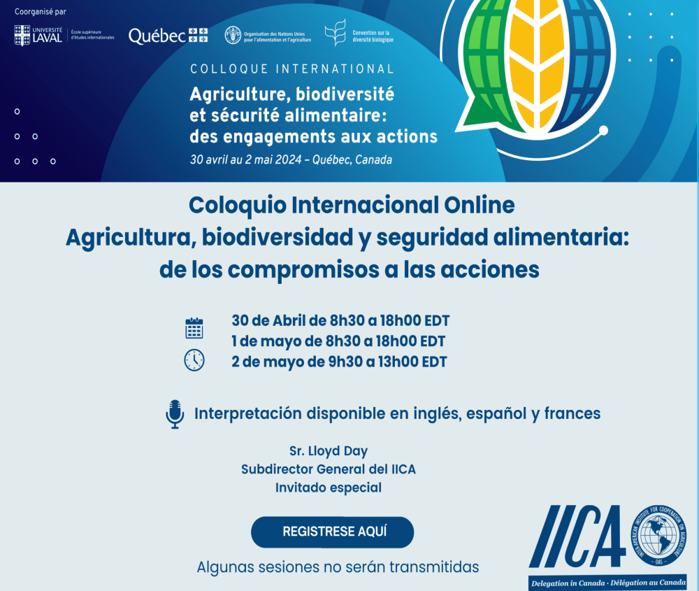 Simposio internacional Agricultura, Biodiversidad y Seguridad Alimentaria: de los compromisos a las acciones