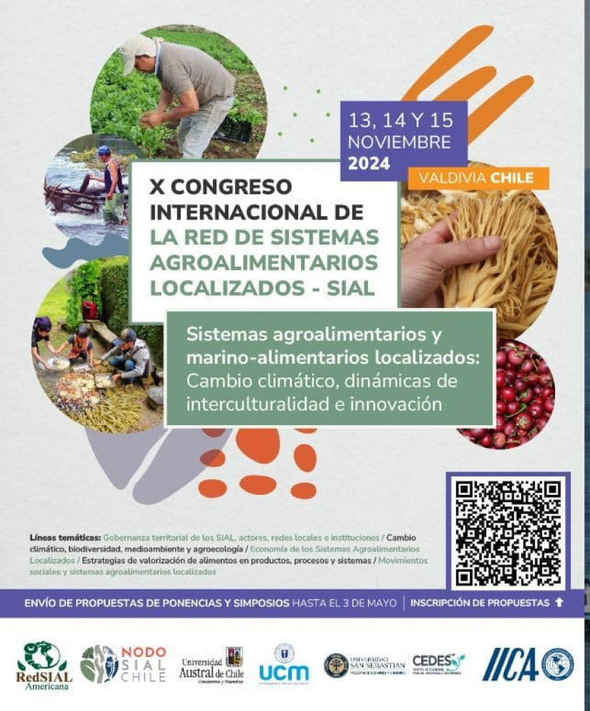 Xº Congreso Internacional de Sistemas Agroalimentarios Localizados (SIAL)