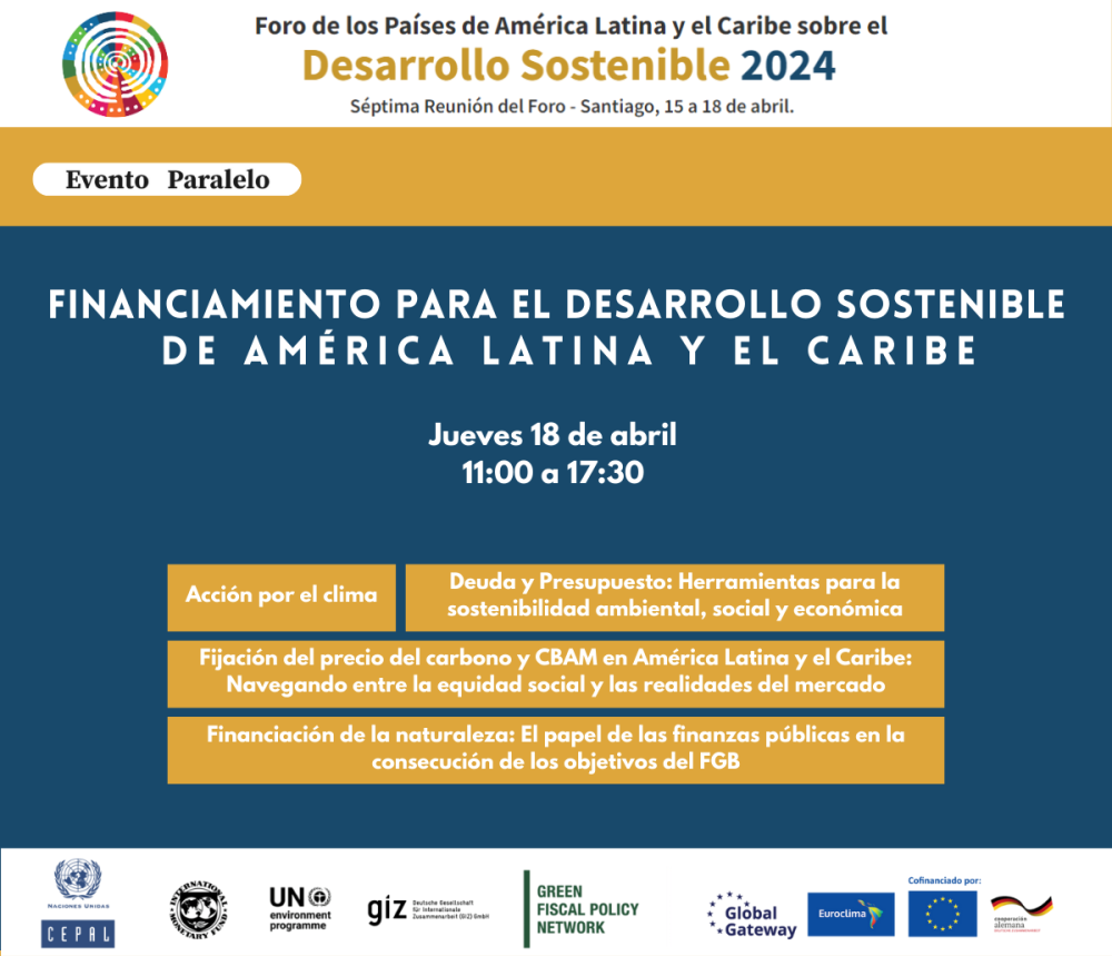 Financiamiento para el desarrollo sostenible de América Latina y el Caribe