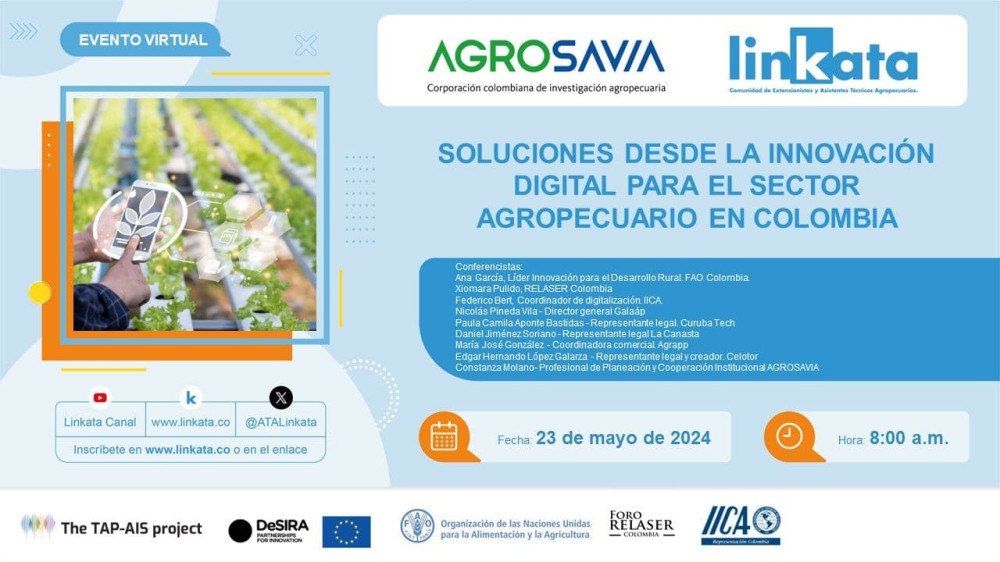 Soluciones desde la innovación digital para el sector agropecuario en Colombia