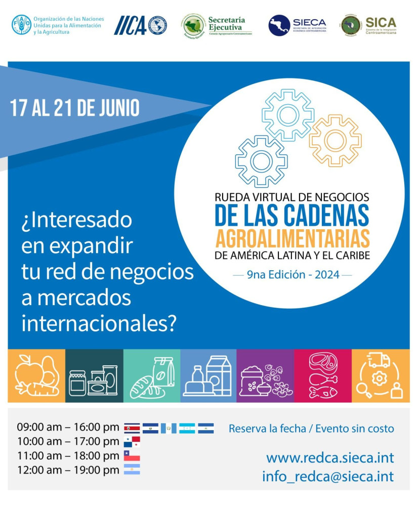 Rueda virtual de negocios de las Cadenas Agroalimentarias de América Latina y El Caribe (9na edición - 2024)