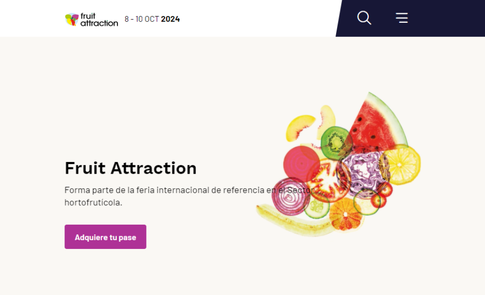 Fruit Attraction. Feria Internacional del sector de frutas y hortalizas