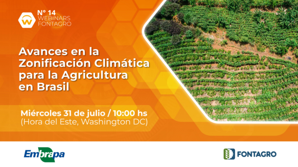 Webinar: Avances en la Zonificación Climática para la Agricultura en Brasil
