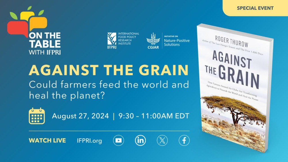 Webinar: A contracorriente: ¿podrían los agricultores alimentar al mundo y sanar el planeta?