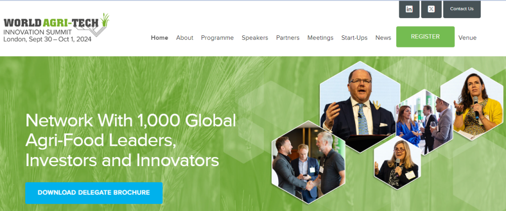 World Agri-Tech Innovation Summit 2024