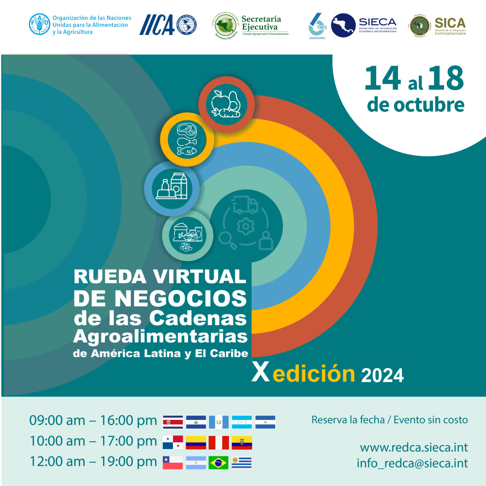 Rueda virtual de negocios de las Cadenas Agroalimentarias de América Latina y El Caribe (10ma edición - 2024)