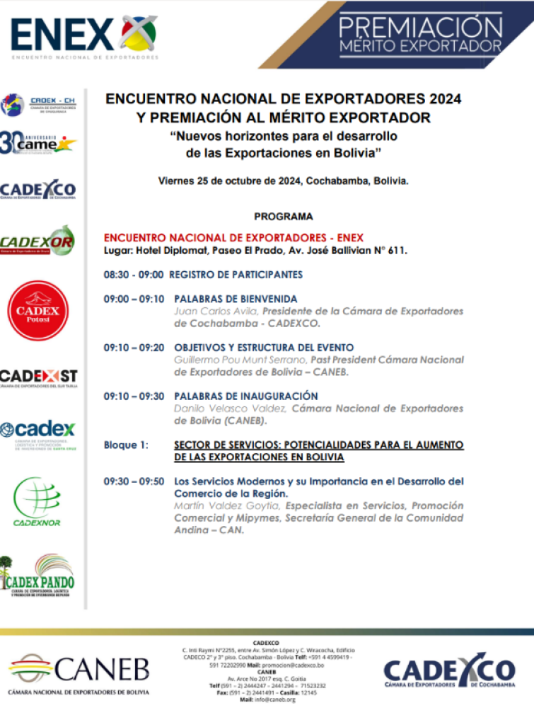ENEX 2024: National Exporters' Meeting and Exporter Merit Awards