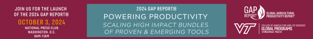 Lanzamiento del GAP Report 2024: Impulsar la productividad - Ampliación de paquetes de alto impacto de herramientas probadas y emergentes