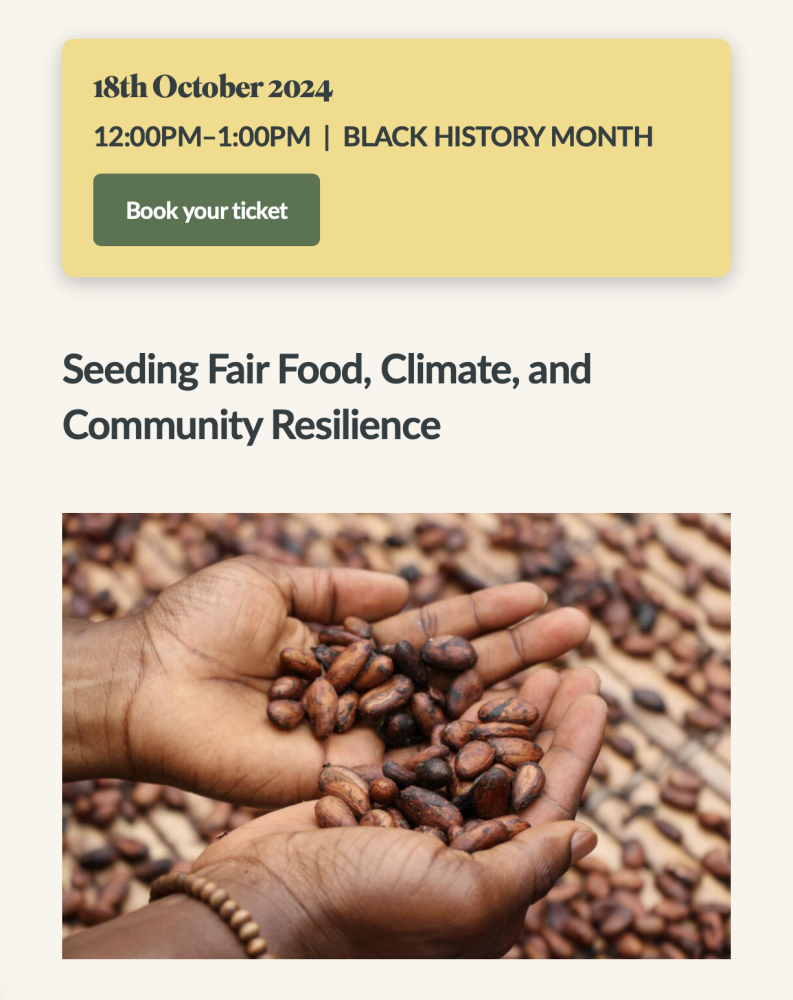 Seeding Fair Food, Climate, and Community Resilience