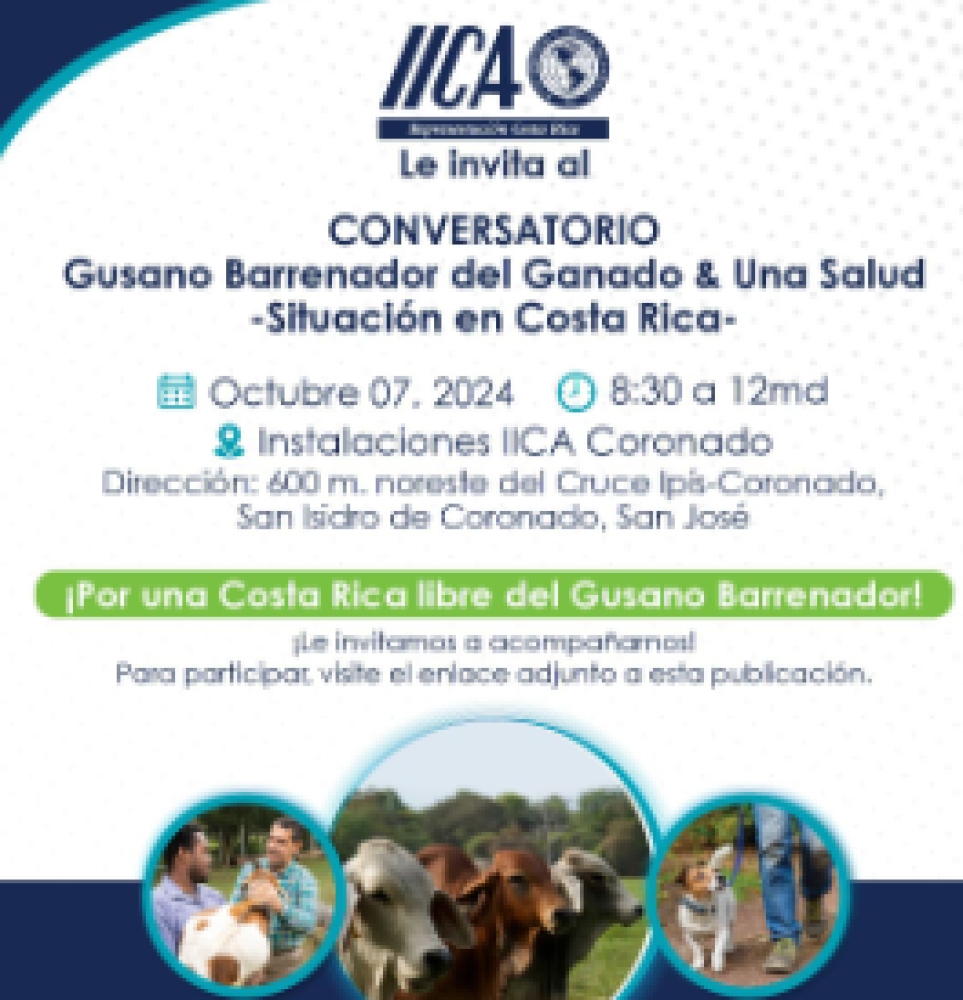 Gusano Barrenador del Ganado y Una Salud: Situación en Costa Rica