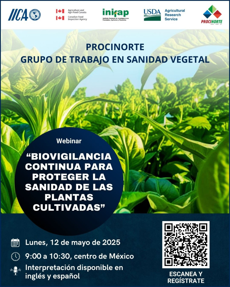 BIOVIGILANCIA CONTINUA PARA PROTEGER LA SANIDAD DE LAS PLANTAS CULTIVADAS