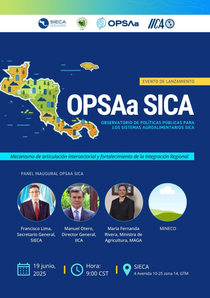 OPSAa-SICA Observatorio de Políticas Públicas para los Sistemas Agroalimentarios SICA