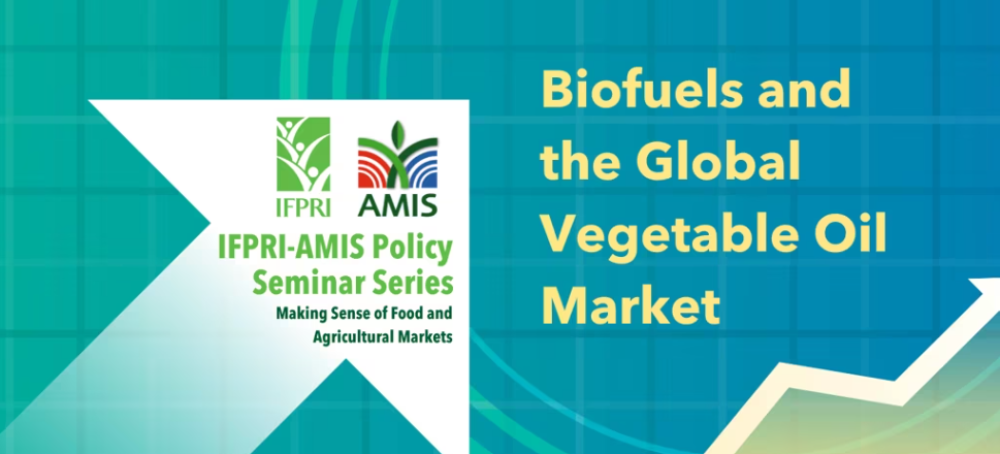 Biofuels and the global market for vegetable oils.