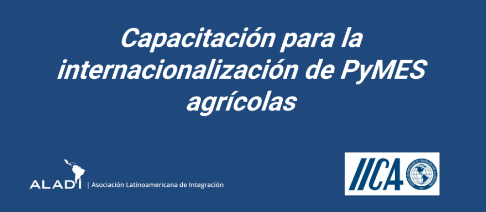 Training for the internationalization of agricultural SMEs