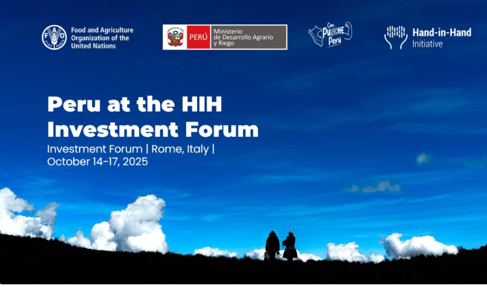 Hand-In-Hand Investment Forum 2025: Perú presenta propuestas de inversión sostenible