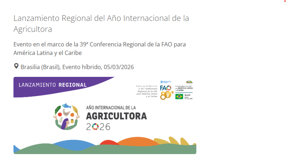 Lanzamiento Regional del Año Internacional de la Agricultora
