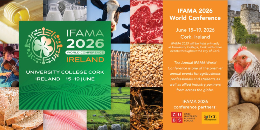 Conferencia Mundial IFAMA 2026: Arraigados en la Resiliencia — Revitalizando los sistemas agroalimentarios para un mañana incierto