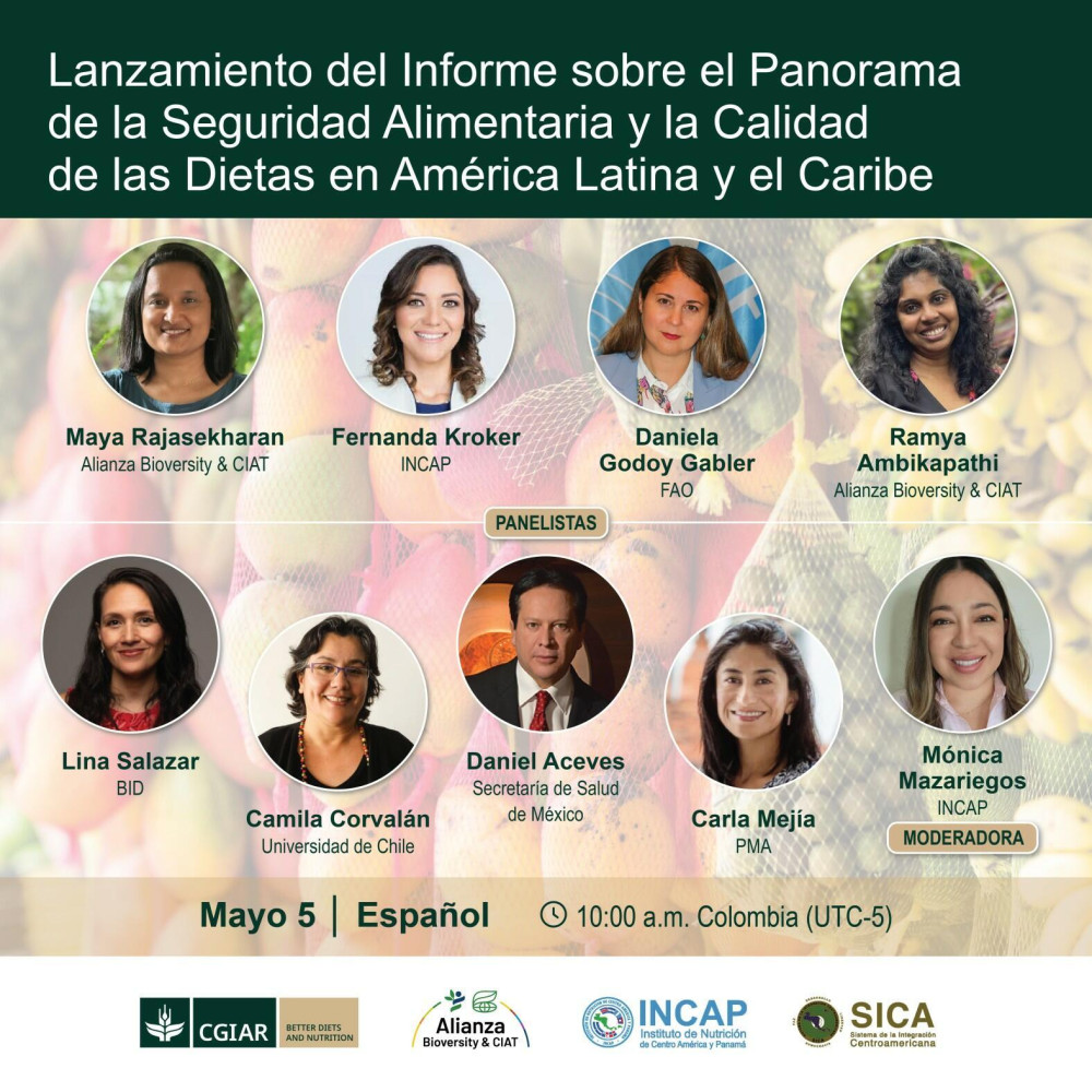 Seguridad alimentaria y dietas saludables en América Latina y el Caribe