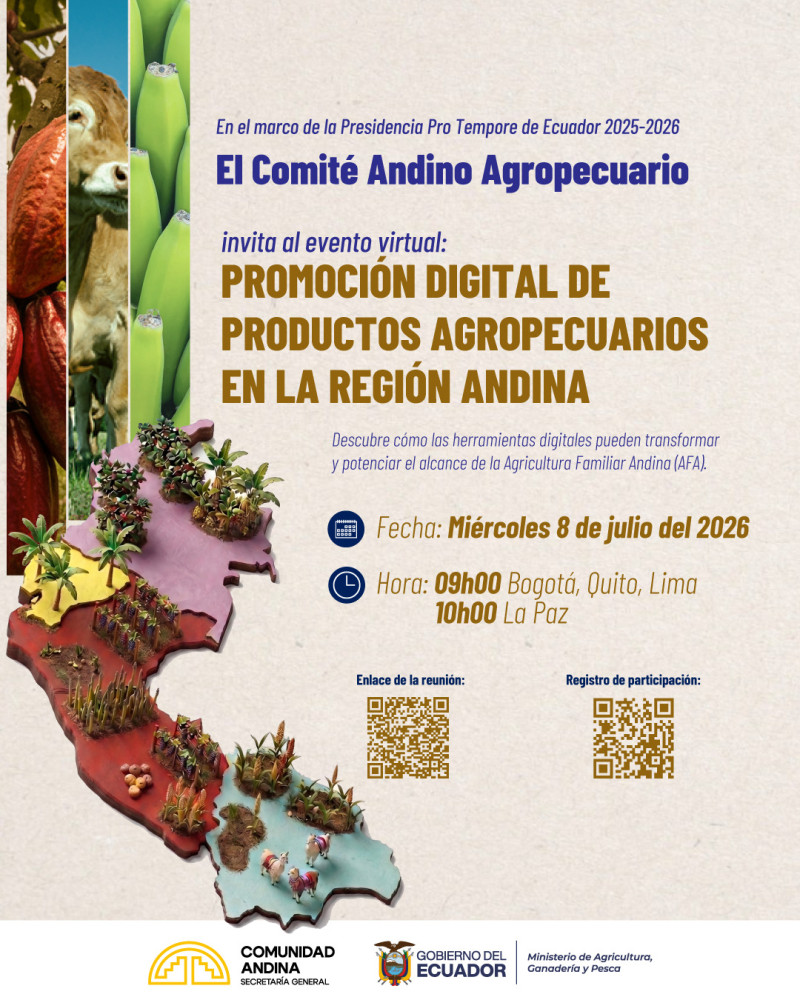 Digital Promotion of Agricultural Products in the Andean Region
