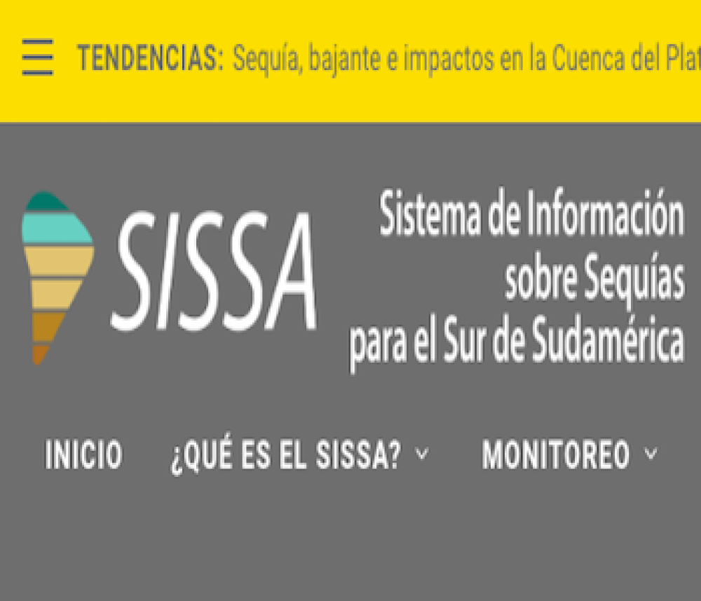 Sistema de Información sobre Sequías para el Sur de Sudamérica (SISSA)