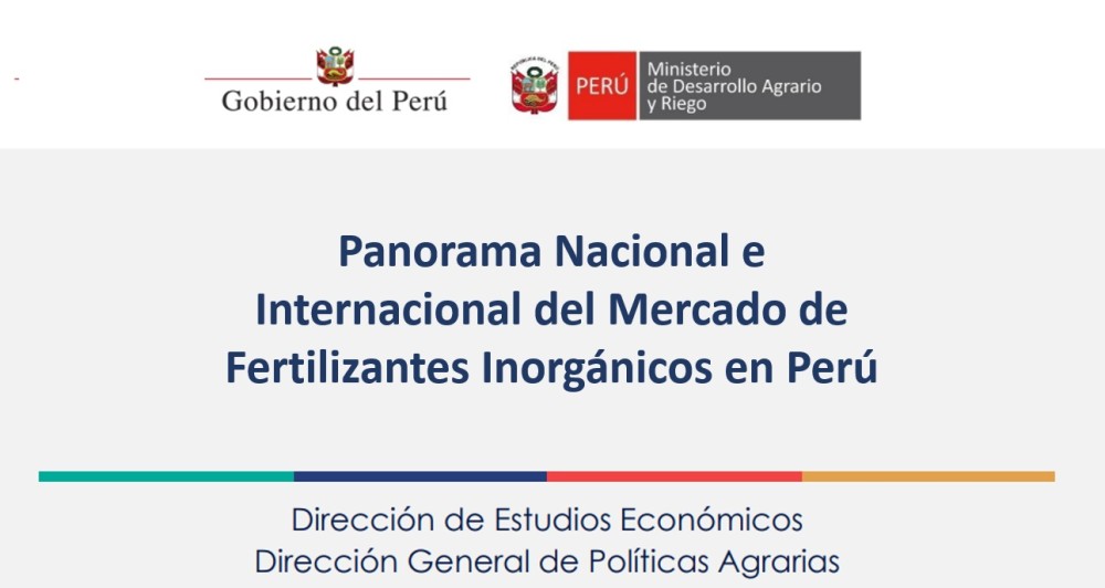 National and International Overview of the Inorganic Fertilizers Market in Peru