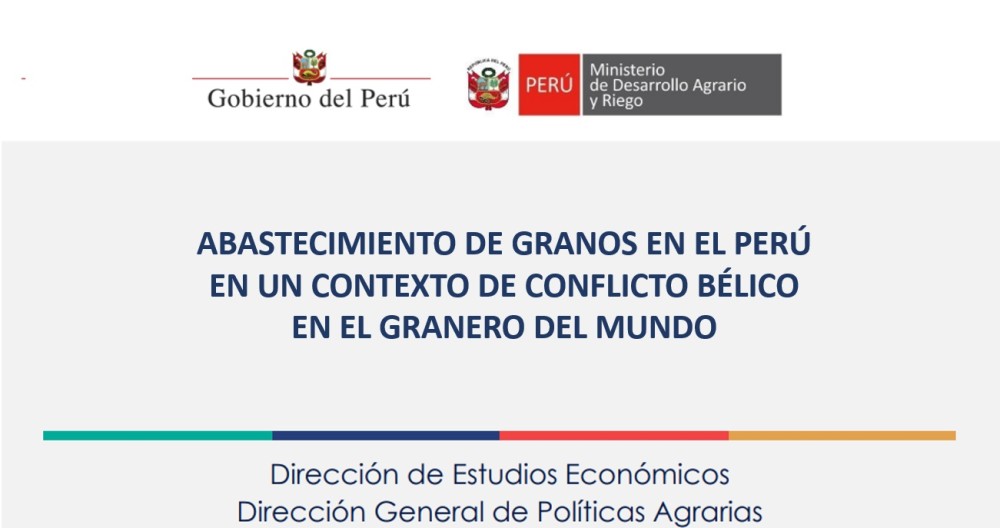 Granos en el Perú en un Contexto de Conflicto Bélico