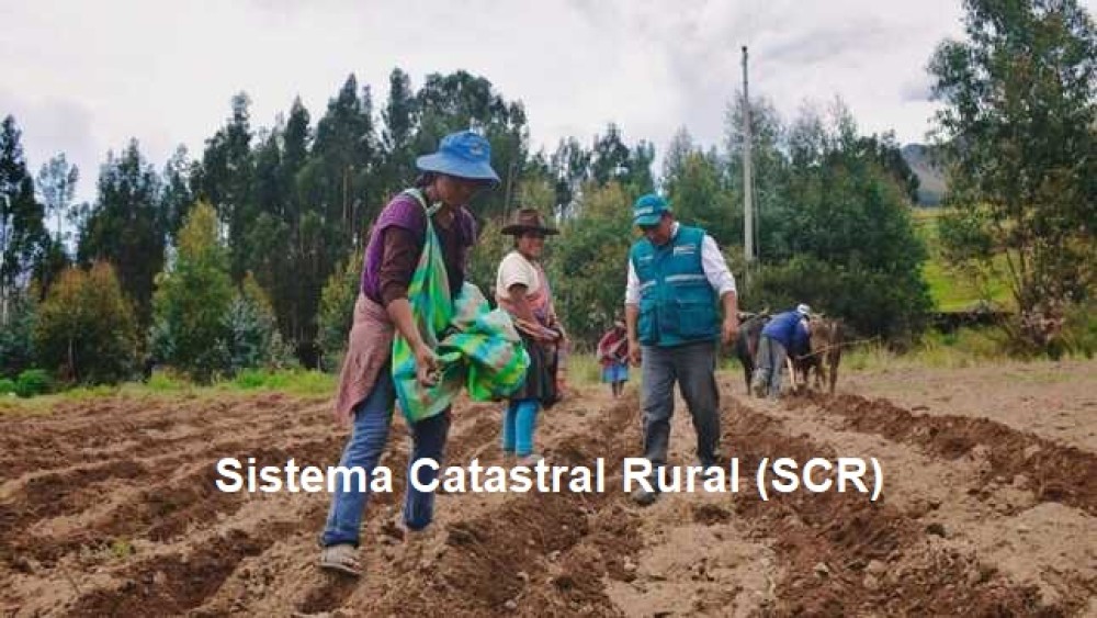 Perú aprobó el funcionamiento del Sistema Catastral Rural (SCR)