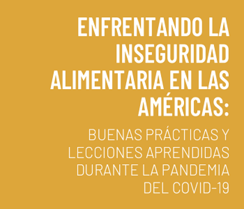 Enfrentando la inseguridad alimentaria en las Américas: buenas prácticas y lecciones aprendidas durante la pandemia del COVID-19