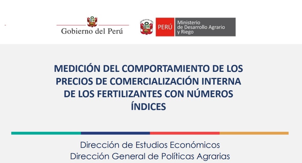 Comportamiento de los Precios de Comercialización Interna de los Fertilizantes