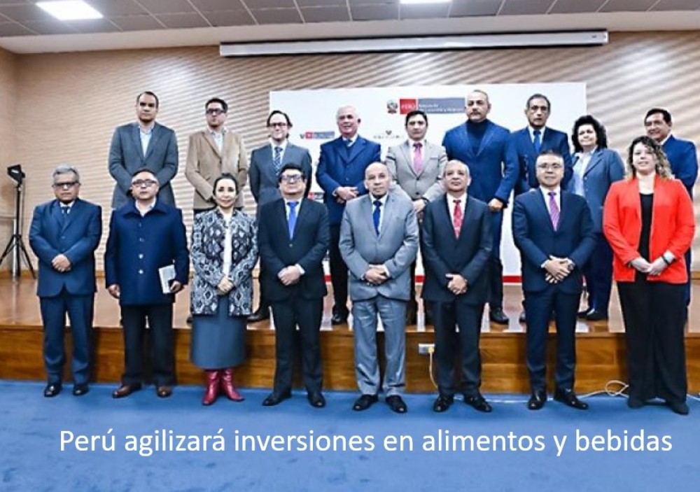 Perú: Ministerio de Economía instala Mesa Ejecutiva para agilizar las inversiones en alimentos y bebidas