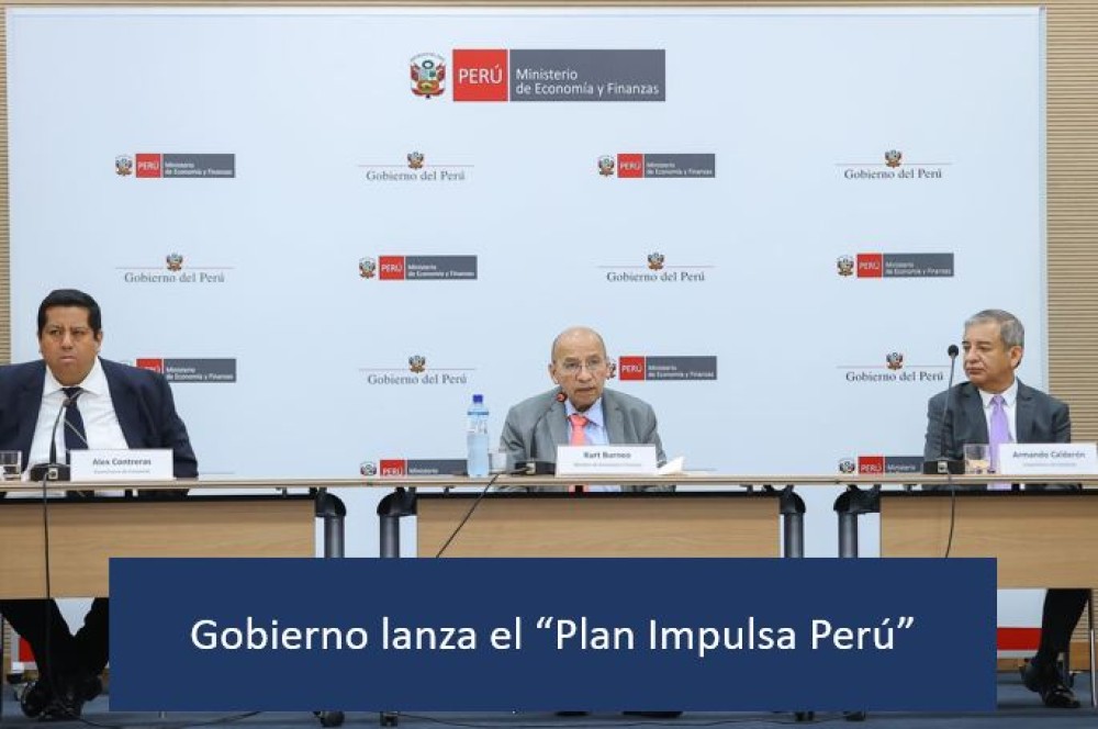 Gobierno lanza el “Plan Impulso Perú"