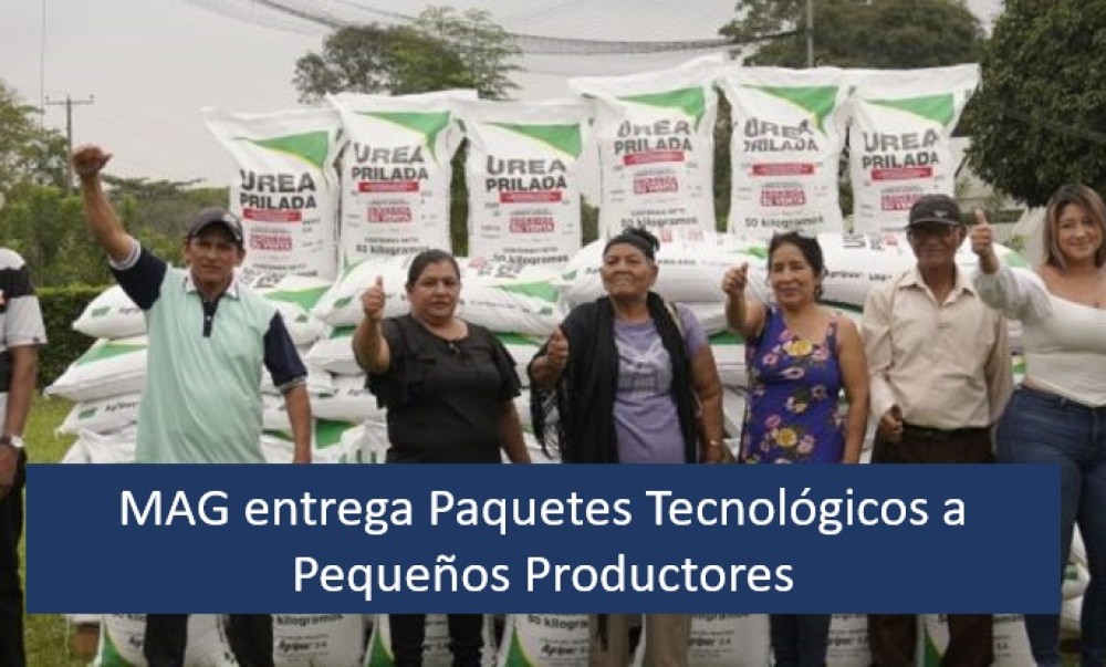 Paquetes Tecnológicos a Pequeños Productores de Parroquias Rurales de Quito